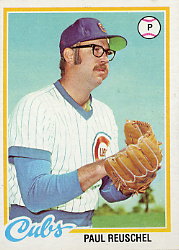 1978 Topps Baseball Cards      663     Paul Reuschel